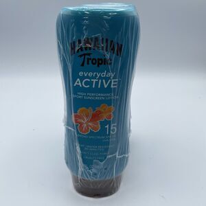 Lot Of 3 Hawaiian Tropic Island Active SPF 30 ultra light Tropical 8oz New READ